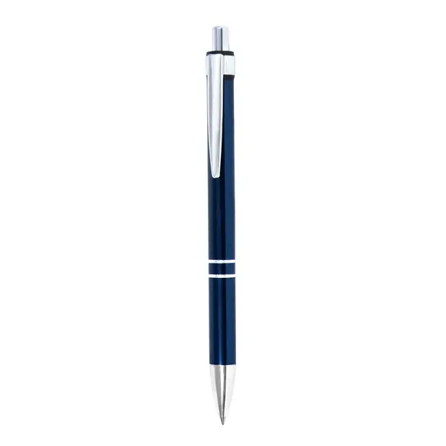 Ручка металева Темно-синий Серебристый 7744-03