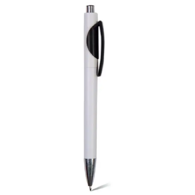Ручка пластикова Черный Серебристый Белый 6251-05