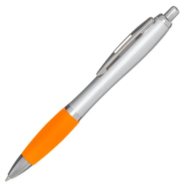Ручка 'ARIGINO' 'Flavia Silver' пластикова Серебристый Оранжевый 4012-05