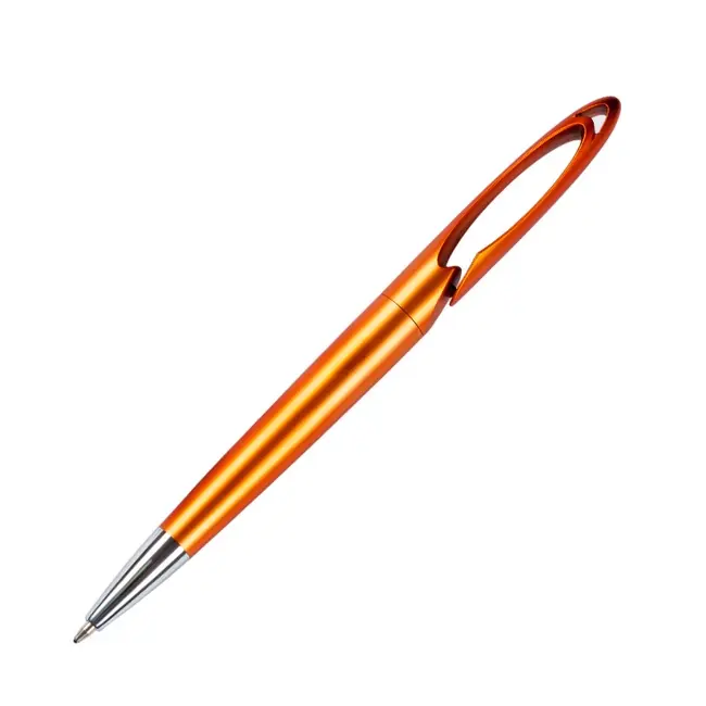 Ручка пластиковая Серебристый Оранжевый 7204-05