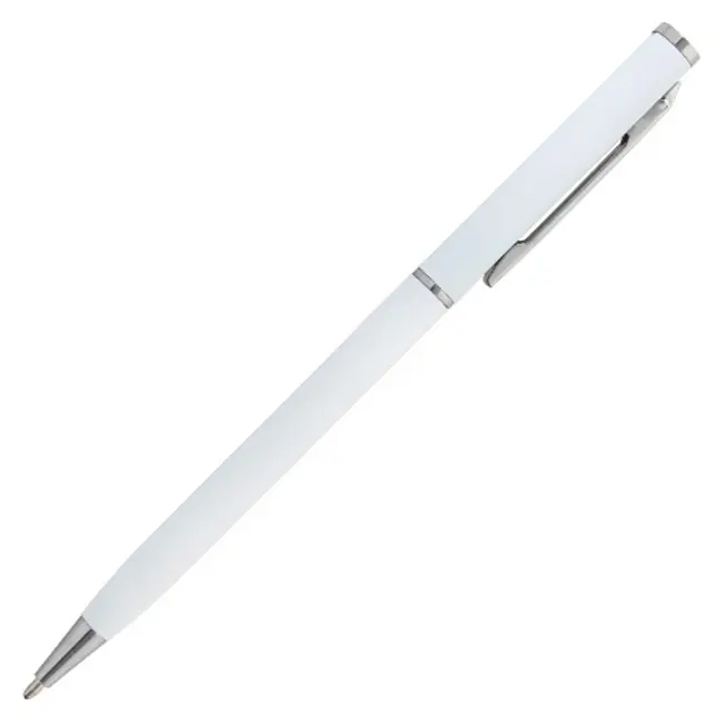 Ручка металлическая Серебристый Белый 6257-06