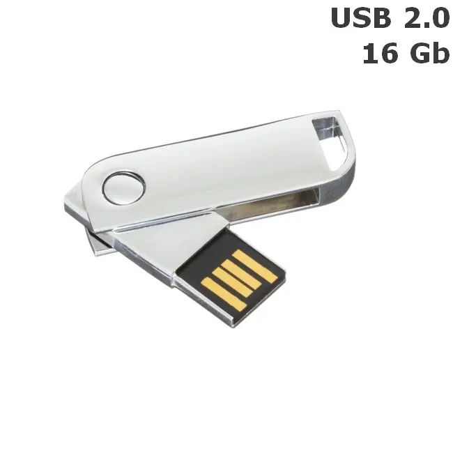 Флешка 'LAEF' 16 Gb USB 2.0 Серебристый 8672-01