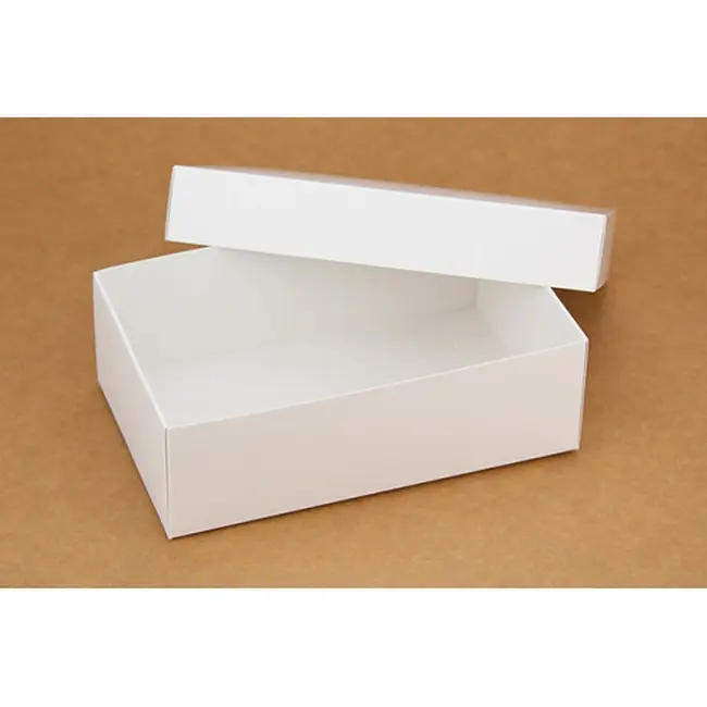 Коробка картонна Самозбірна 140х85х45 мм біла Белый 13857-01