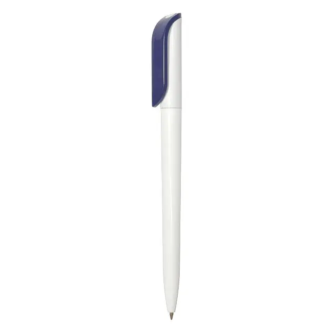 Ручка Uson пластикова Белый Темно-синий 3925-04