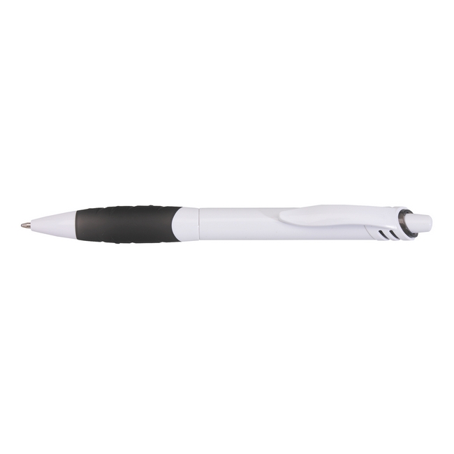 Ручка пластиковая Черный Белый 2754-02