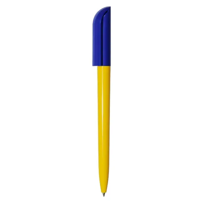 Ручка Uson пластиковая Желтый Темно-синий 3921-56