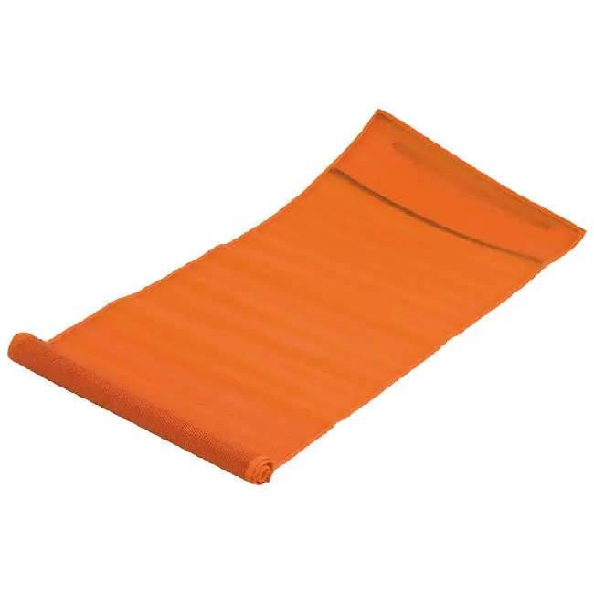Водонепроницаемый плажный коврик 180x60 см Черный Оранжевый 4596-04