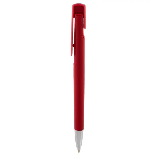 Ручка пластикова Серебристый Красный 1879-01