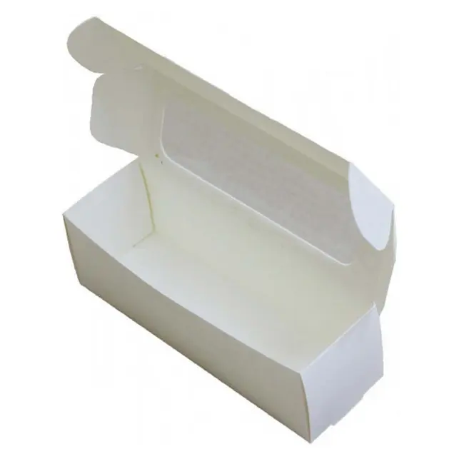Коробка картонна Самозбірна 170х55х55 мм біла Белый 13879-01