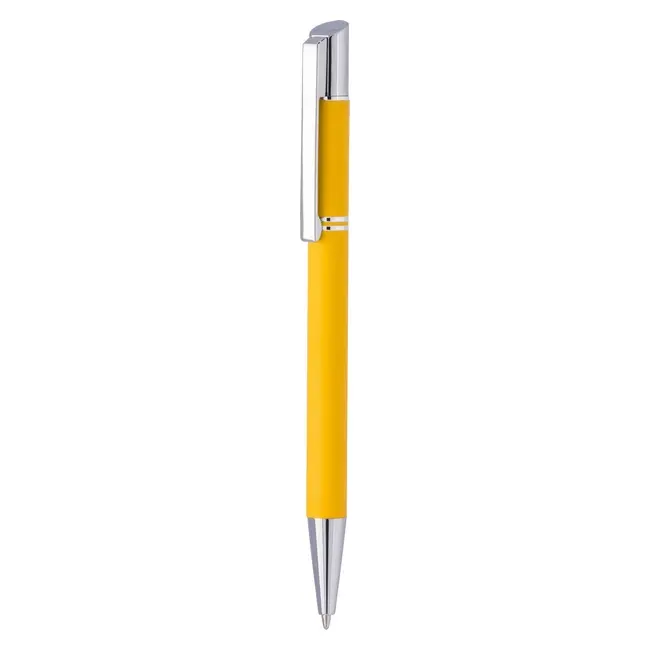 Ручка металлическая 'VIVA PENS' 'TESS LUX' Серебристый Желтый 8633-10