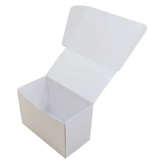 Коробка картонна Самозбірна 160х85х110 мм біла Белый 13871-01