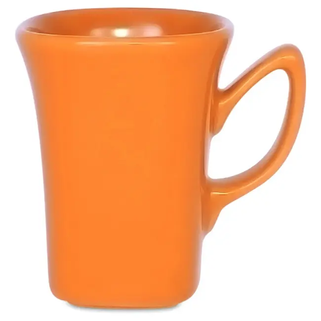 Чашка керамічна Kim 230 мл Оранжевый 1771-12