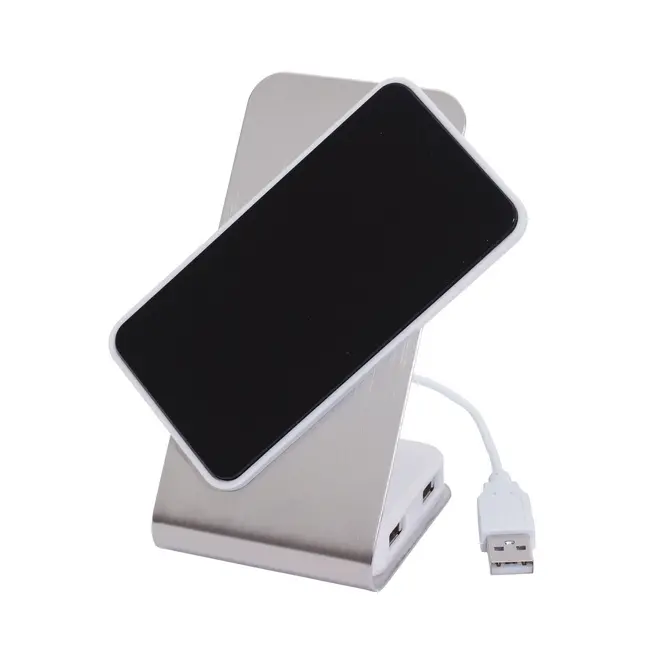 Підставка для мобільного USB-Hub Черный Белый Серебристый 3148-01
