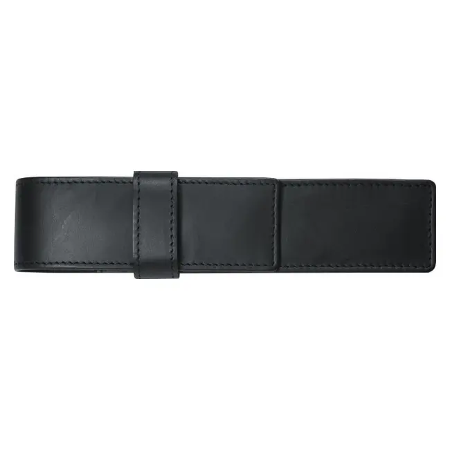 Футляр для 2 ручек 'Senator' 'Leather wallet' кожанный Черный 8467-01