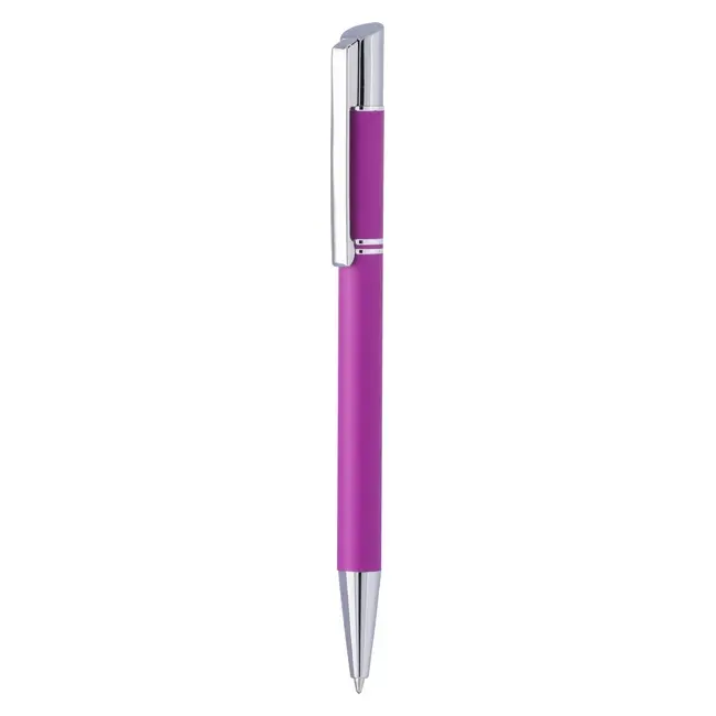 Ручка металева 'VIVA PENS' 'TESS LUX' Серебристый Фиолетовый 8633-07