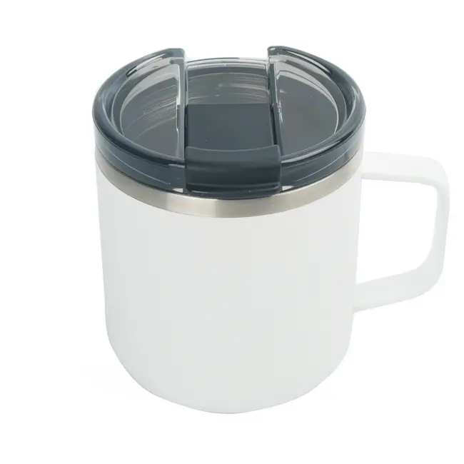 Термочашка 'Coffee mug' 360 мл Белый Черный Серебристый 14974-01