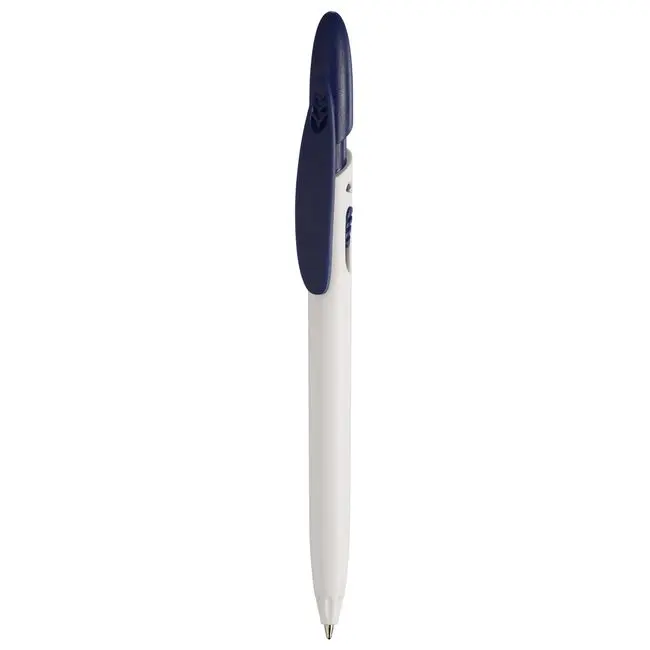 Ручка пластикова Темно-синий Белый 5653-08