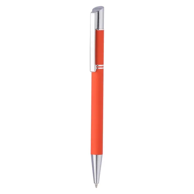 Ручка металлическая 'VIVA PENS' 'TESS LUX' Серебристый Оранжевый 8633-05