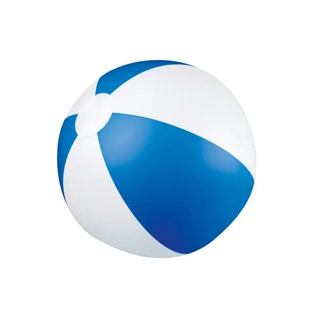 Небольшой 2-х цветный пляжный мяч диаметр 28 см. Синий Белый 5288-01