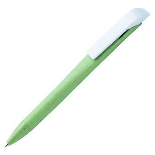 Ручка пластиковая Белый Зеленый 14452-05