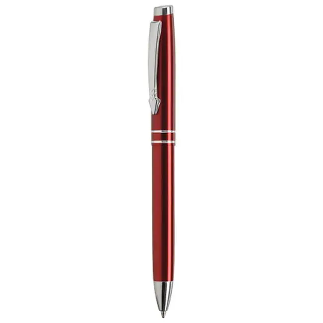 Ручка металева Красный Серебристый 5658-03