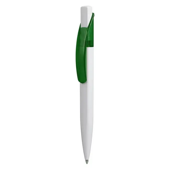 Ручка пластиковая Белый Зеленый 7260-03