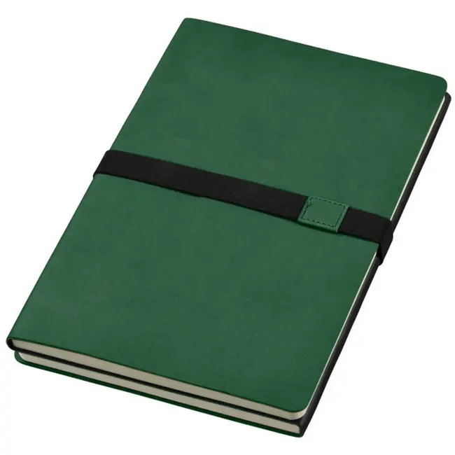 Записна книжка A5 в лінійку Зеленый Черный 1071-04