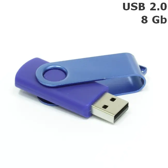 Флешка 'Twister' 8 Gb USB 2.0 Темно-синий Синий 3673-53