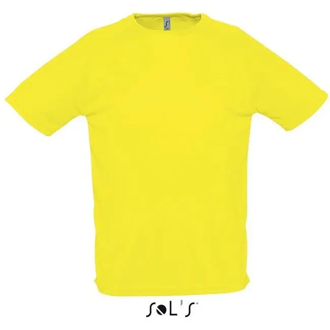 Футболка з коротким рукавом реглан 'SOL'S' SPORTY Желтый 5525-05