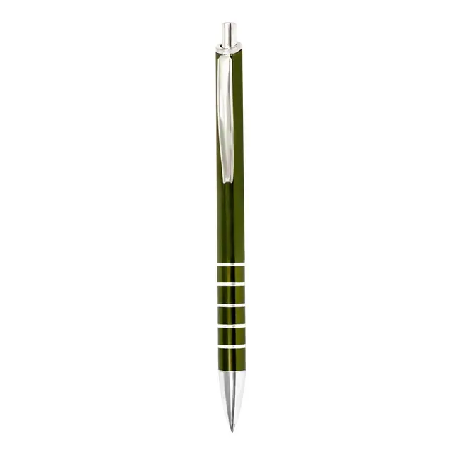 Ручка металлическая Темно-зеленый Серебристый 7743-02