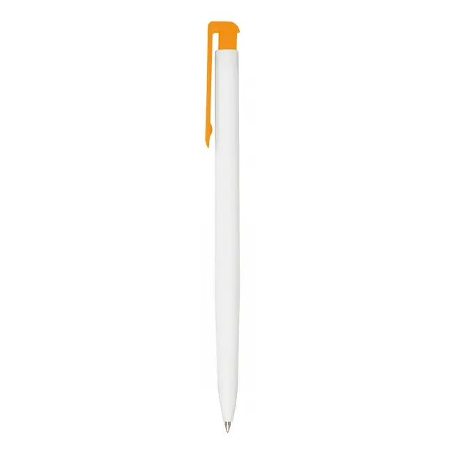 Ручка пластикова Оранжевый Белый 8702-01