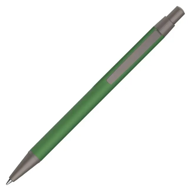 Ручка металлическая Зеленый Серый 14473-05