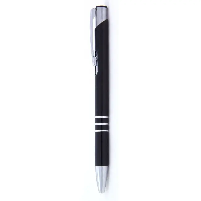 Ручка металева Серебристый Черный 4947-06