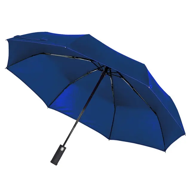 Зонт складной с подсветкой автомат Темно-синий 12147-02