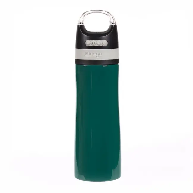 Термопляшка 'Boston Bluetooth' glossy 520 мл Темно-зеленый Черный 30058-21