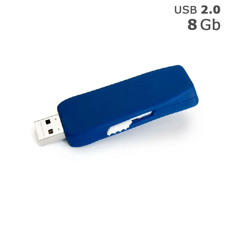 Флешка 'GoodRAM' 'SHARK' под логотип 8 Gb USB 2.0 темно-синяя Темно-синий 5122-04