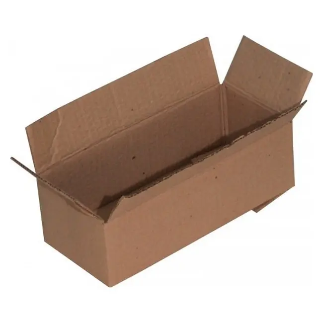 Коробка картонная Четырехклапанная 270х120х90 мм бурая Коричневый 10167-01