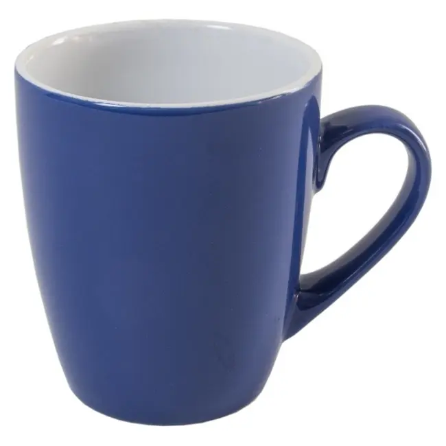 Чашка керамическая 340 мл Белый Синий 5390-05