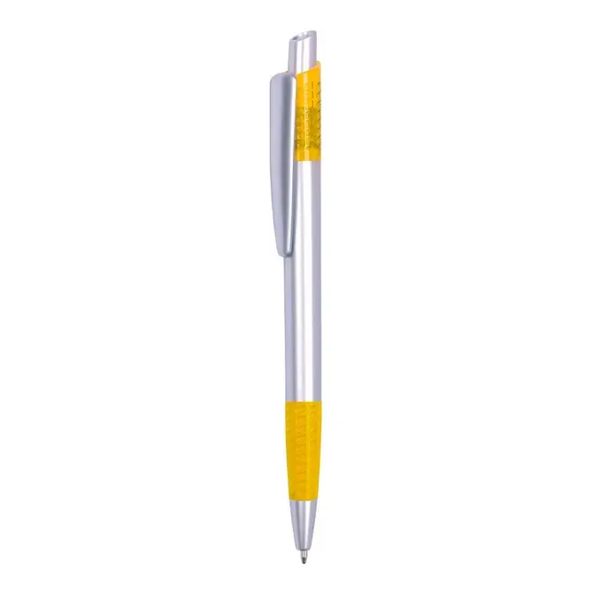 Ручка 'ARIGINO' 'Top Rubber Silver' пластикова Серебристый Желтый 4083-01