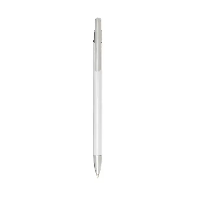 Ручка металлическая Серебристый Белый 14297-02