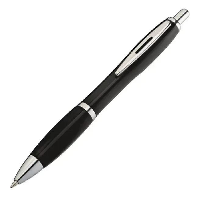 Ручка пластиковая Черный Серебристый 4449-03