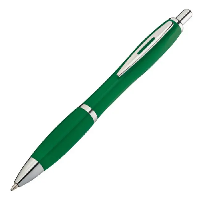 Ручка пластиковая Зеленый Серебристый 4449-01