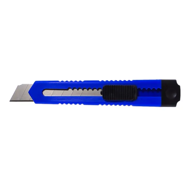 Нож канцелярский 18 мм Черный Синий 7689-04