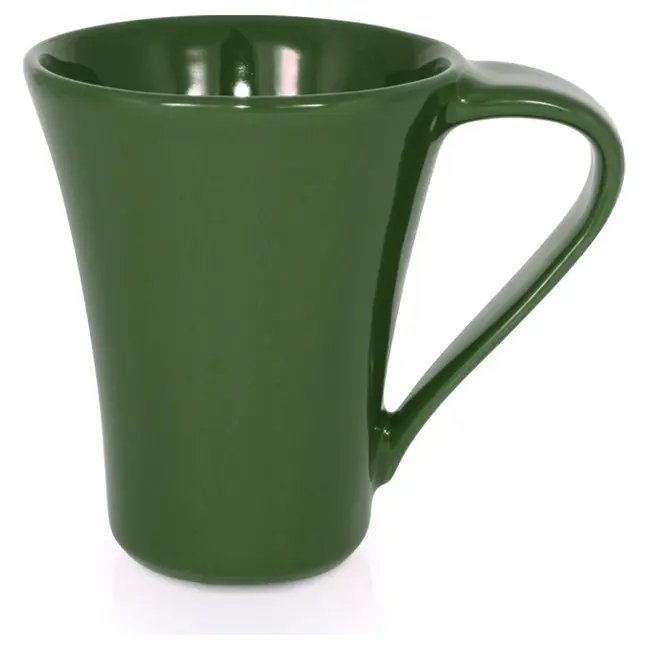 Чашка керамічна Flores 250 мл Зеленый 1758-22