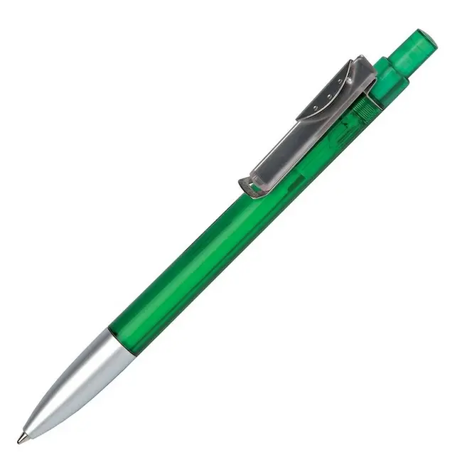 Ручка 'Sunrise Transparent' пластикова Зеленый Серебристый 1225-01