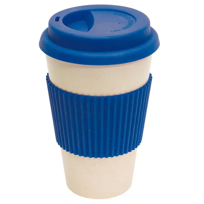 Чашка для кави 'ECO CUP' 400 мл Синий Бежевый 3177-02