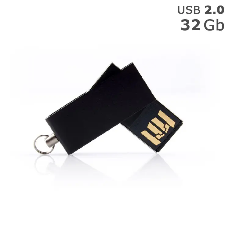 Флешка 'GoodRAM' 'CUBE' под логотип 32 Gb USB 2.0 черная