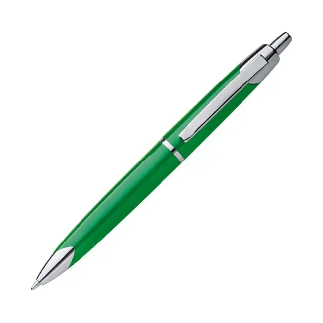Ручка пластиковая Серебристый Зеленый 4625-06