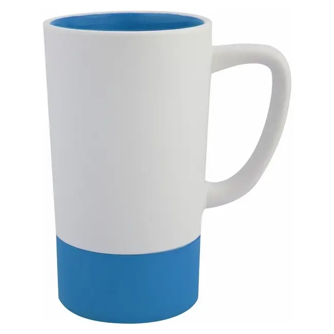 Чашка керамічна 400мл Синий Белый 13687-02