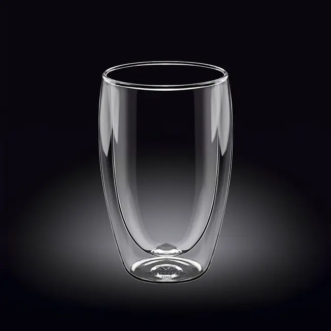 Склянка з подвійним дном 'Wilmax' 400мл Прозрачный 9380-01